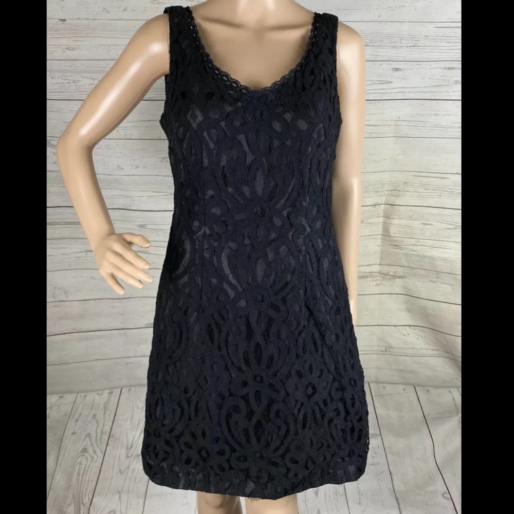 Scarlet Enchantment Lace Dress